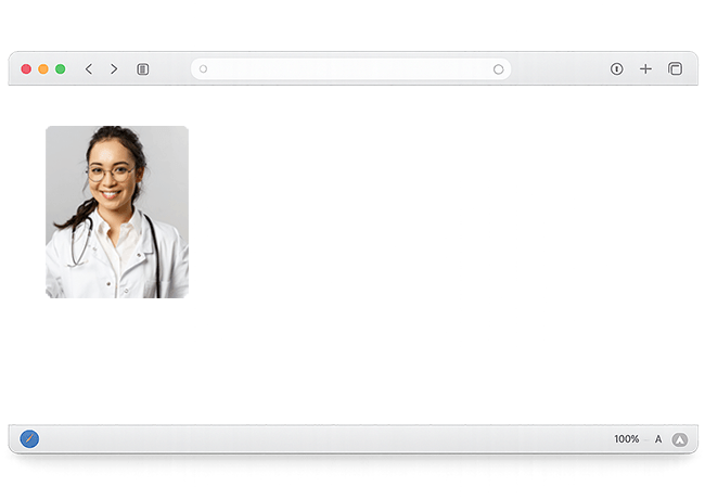 Página profissional